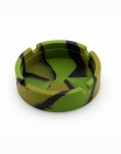Silikonowe miękkie okrągłe popielniczka tacka PLuminous przenośny Anti-poparzenia lufka Multicolor przyjazne dla środowiska