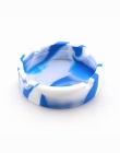 Silikonowe miękkie okrągłe popielniczka tacka PLuminous przenośny Anti-poparzenia lufka Multicolor przyjazne dla środowiska