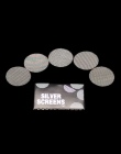 100 sztuk srebrny ekrany rur do metalu szkła drewniane akrylowe wody tytoń do palenia filtry do rur Shisha/szisza/Chicha /Nargui