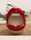 Cute cartoon popielniczka usta ceramiczna popielniczka kreatywny doniczka trendy usta moda domu mini wysłać prezent dla chłopaka
