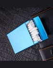 Ultra cienki moda rury osobowość twórcza Cigaret Case Slim suwak metalowy papierośnica aluminium pudełko lufka