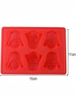 1 sztuk zabawy Star Wars Darth Vader koktajle silikonowe formy taca na kostki lodu fondant czekoladowy formy diy Bar Party Drink