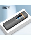 Nowy ekran dotykowy czujnik zapalniczki kompaktowy inteligentny czujnik USB ładowania zapalniczki Premium zapalniczki