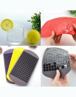 160 siatki DIY kreatywny mała kostka lodu formy kwadratowy kształt silikonowe tacka do lodu owoce kostkarka do lodu barowe akces