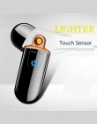 Zapalniczka z USB elektronicznych wolframu Turbo lżejszy akumulator wiatroodporna zapalniczka do palenia metalu laserem