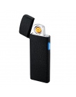 Lufun USB akumulator elektroniczny zapalniczka plazmowa Ultra cienkie podwójne po stronie przewód grzejny bezpłomieniową wiatroo