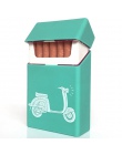 Miękkie przenośny silikonowy papierośnice na 20 akcesoria do papierosów papierośnica gadżety dla mężczyzn prezent Tabaco przypad
