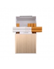 1 pc aluminium Metal 20 papierosów przypadku zapalniczki najlepszy przyjaciel klamry magnetyczne pudełko na tytoń PC880991
