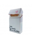 Nowy mieści 20 papierosów, osobowość silikonowa papierośnica moda pokrywa elastyczna guma przenośny mężczyzna/kobiety papierośni