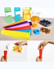 Kolorowe silikonowe lodu Pop formy Popsicles formy z pokrywa DIY maszyny profesjonalne do produkcji lodu Push Up lody galaretki 