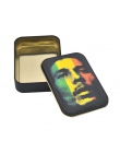 [HORNET] nowy King Size metalowe Reggae Rasta tytoniu rozmiar pudełka (110mm * 80mm) papierośnica z naklejki