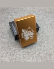 Spersonalizowane wilk Totem ze stopu Aluminium ze stopu Aluminium przenośny papierośnica Laser rzeźbione wilk nie znikną pudełka