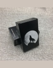 Spersonalizowane wilk Totem ze stopu Aluminium ze stopu Aluminium przenośny papierośnica Laser rzeźbione wilk nie znikną pudełka