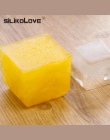 SILIKOLOVE 6 wnęka 3d magia duże silikonowy kostki lodu ekspres formy kwadratowe DIY owoce ekspres do lodu kuchnia Bar do picia 