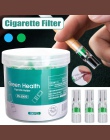 100 Pcs jednorazowe, tytoń, papieros, filtr palenia zmniejszyć Tar filtracji uchwyt do czyszczenia WXV sprzedaż