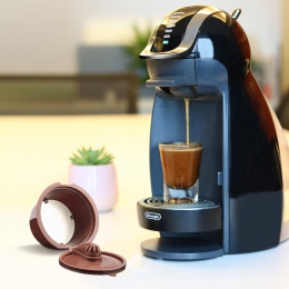 Nowy Crema kapsułki kawy dla Nescafe Dolce Gusto wielokrotnego użytku kawy i herbaty kroplówki filtry kosze Cafeteira, co chcesz