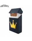 Nowy śliczne 3D odznaka silikonowe papierośnica etui na papierosy akcesoria do palenia 20 papierosów pudełko lufka pudełko na ty
