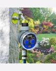 Zegar podlewania ogrodu zawór kulowy automatyczny elektroniczny wodomierz domu zegar do nawadniania ogrodu sterownik systemowy #