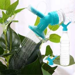 2In1 plastikowy zraszacz dysza do kwiatów Waterers butelki podlewanie zraszacz przenośne gospodarstwa domowego doniczkowe roślin