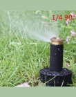 90-360 stopni Pop up zraszacze plastikowy trawnik podlewania kropidło szef regulowany dysza natryskowa do ogrodu 1/2 "z gwintem 