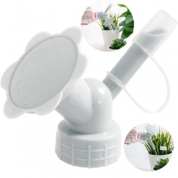 2 w 1 plastikowy zraszacz do nawadniania dysza do kwiat butelka do podlewania konewki prysznic głowica prysznicowa ogród narzędz