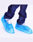 1 opakowanie/100 sztuk medyczne wodoodporne osłony na buty z tworzywa sztucznego jednorazowe ochraniacze na obuwie ochraniacze n