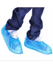 100 sztuk/paczka medyczne wodoodporne osłony na buty z tworzywa sztucznego jednorazowe ochraniacze na obuwie domy ochraniacze na