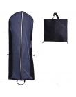 Wysokiej przenośny Zip na ubrania oddychające odporne na kurz torba składana torba suknia ślubna kurz pokrywa torby z włókniny w