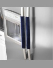 Hot New 2 sztuk urządzenia kuchenne osłona klamki wystrój smugi drzwi lodówka lodówka piekarnik odporność na poślizg 40*12 cm M4