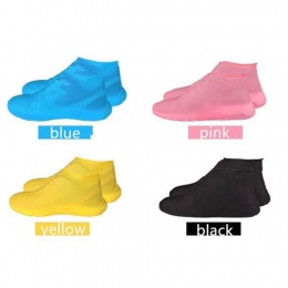 Kolorowe lekkie ochraniacze na buty wielokrotnego użytku lateksowe antypoślizgowe pokrowce czarne różowe żółte