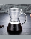 400 ml wlać ponad ekspres do kawy kroplówki zagęścić szklany pojemnik ręcznie ekspresy do kawy ze stali nierdzewnej filtr do dom