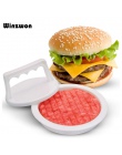 1 zestaw z tworzywa sztucznego mięsa naciśnij narzędzie prasa do burgerów Hamburger ekspres formy łatwe uwalnianie wołowiny Hamb