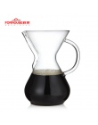 600 ml/800 ml odporny na ciepło, szklany dzbanek do kawy ekspres do kawy kubki liczone ekspres do kawy Barista Percolator