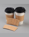 50 sztuk jednorazowy kubek do kawy papieru napoje sok mleka do pakowania herbaty kubek izolowany pokrywa domu kuchnia sklep do p