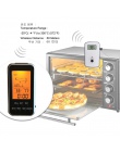 Cyfrowy grill termometr bezprzewodowy kuchnia piekarnik jedzenie łopatka grillowa palacz mięso termometr z sondą i zegar Alarm t