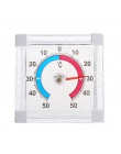 Termometr do pomiaru temperatury okno wewnątrz na zewnątrz ściany cieplarnianych ogród domu