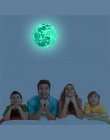 20 cm Luminous ziemia księżyc Cartoon DIY 3D naklejki ścienne dla dzieci pokój sypialnia blask w ciemności naklejki ścienne wyst