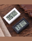 Mini czarny cyfrowy wyświetlacz LCD temperatura wilgotność w pomieszczeniu miernik wilgotności termometr higrometr czujnik tempe
