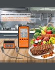 MOSEKO podwójna sonda cyfrowy bezprzewodowy termometr piekarnika do mięsa woda żywności grill grill gotowanie kuchnia zegar Alar