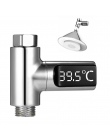 LED cyfrowy prysznic woda termometr na podczerwień termometr dla niemowląt samodzielnego generowania wody w czasie rzeczywistym 