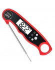 Cyfrowy termometr do mięsa-najlepsze wodoodporny natychmiastowy odczyt termometru z kalibracją i funkcje podświetlenia termometr