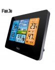FanJu FJ3373B LCD bezprzewodowa stacja pogodowa budzik termometr cyfrowy higrometr barometr prognoza codzienny Alarm typu ściany