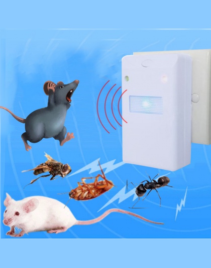 Ultradźwiękowy elektroniczna kontrola szkodników gryzoni szczur mysz odstraszacz myszy mysz odstraszający anty Mosquito odstrasz