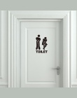 WC toaleta wejście znak naklejki drzwi do miejsce publiczne dekoracji domu kreatywny wzór naklejki ścienne Diy śmieszne Vinyl Mu