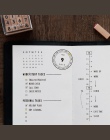 1 zestaw Retro lista kontrolna alfabet liczba czas planowanie drewniane zestaw gumowych stempli dla DIY Scrapbooking karty dekor