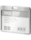 UHOO wysokiej jakości stopu Aluminium posiadacz karty ID pracy tożsamości nazwa odznaka uchwyt wyświetlacz posiadacz karty hurto