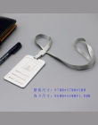 1 PC ze stopu aluminium ze stopu aluminium pracy nazwa posiadacze kart biznes praca karty ID smycz na identyfikator uchwyt gorąc