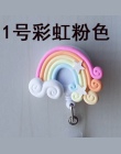 Washi Lollipop rainbow chowany odznaka kołowrotek ID klips do kartek ID odznaka śliczne małe karta identyfikacyjna uchwyt na koł
