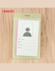 Przezroczysty 614 z tworzywa sztucznego rękaw karty ID odznaka Case wyczyść karty kredytowej banku odznaka uchwyt na akcesoria w