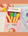 8 sztuk/paczka śliczne Kawaii mecze gumka piękny kolorowy gumka dla dzieci studenci dzieci Creative Gift przedmiotu